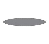 vidaXL Tapiz de Suelo Piscina geotextil de poliéster Gris Claro Ø366cm, Lona Suelo Piscina, Protector de Suelo para Piscina, Alfombra de Piscina