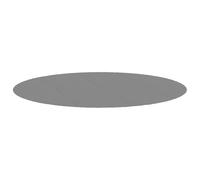 vidaXL Tapiz de Suelo Piscina geotextil de poliéster Gris Claro Ø428cm, Lona Suelo Piscina, Protector de Suelo para Piscina, Alfombra de Piscina