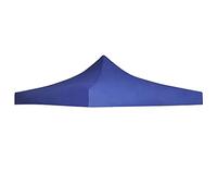 vidaXL Techo Carpa Celebraciones 3x3 m Azul Toldo Marquesina Cenador Cubierta