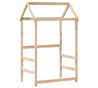 vidaXL Techo de cama infantil madera maciza pino 118x70x176,5 cm