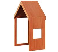 vidaXL Techo de cama infantil madera maciza pino marrón 55x99x139,5 cm, techo de la cama, techo inclinado de la cama, techo de la cama de los niños