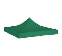 vidaXL Techo de Carpa para Celebraciones Cenador Toldo Cubierta Superior Carpa Plegable Jardín Patio Marquesina Fiesta Verde 3x3 m 270 g/m²