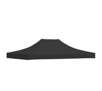 vidaXL Techo de Carpa para Celebraciones Negro 4,5x3 m 270 g/m²