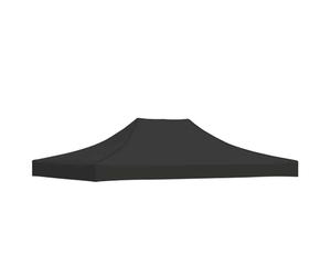 vidaXL Techo de Carpa para Celebraciones Negro 4,5x3 m 270 g/m²