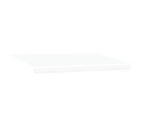 vidaXL Tela de Repuesto Blanca Resistente para toldos estructuras de 5x3.5m. Es Resistente al Sol y al Agua, Ideal para Dar Sombra en Exteriores, como en Casas, Jardines, Patios, y co