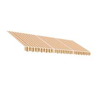 vidaXL Tela de Repuesto de toldo Rayas de Colores 4,5x3 m