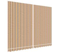 vidaXL Tela de Repuesto de toldo Rayas de Colores 4x3 m