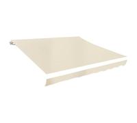 vidaXL Parte Superior del Toldo de Lona Crema 6 x 3 m (Marco No Incluido)