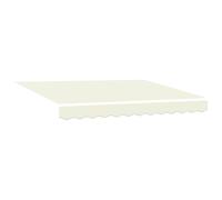 vidaXL Tela de Reemplazo para Toldo de 3.5x2 m Crema