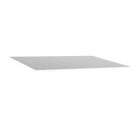 vidaXL Tela de Repuesto para Toldos Antracita y Blanco 300 x 250 cm, Moderno, Rectangular, Resistente al Clima, fácil de Limpiar, Cubierta para terraza, solución de Sombra