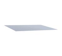 vidaXL Tela de Repuesto para Toldos Azul y Blanco 350 x 250 cm, Moderno, Rectangular, Resistente al Clima, fácil de Limpiar, Cubierta para terraza, solución de Sombra