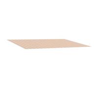 vidaXL Tela de Repuesto para Toldos Azul y Naranja 500 x 350 cm, Moderno, Rectangular, Resistente al Clima, fácil de Limpiar, Cubierta para terraza, solución de Sombra