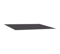 vidaXL Tela de Repuesto para Toldos Gris Antracita 350 x 250 cm, Moderno, Rectangular, Resistente al Clima, fácil de Limpiar, Cubierta para terraza, solución de Sombra