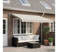 vidaXL Tela de Repuesto para Toldos y . 381 x 295 cm, Toldo moderno rectangular, resistente a desvanecimientos, UV y agua, fácil de limpiar, ¡ y refugio outdoor