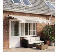 vidaXL Tela de Repuesto para Toldos y . 431 x 345 cm, Toldo moderno rectangular, resistente a desvanecimientos, UV y agua, fácil de limpiar, ¡ y refugio outdoor