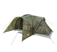 vidaXL Tienda campaña Familiar iglú 6 Personas Impermeable Camuflaje
