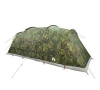 vidaXL Tienda campaña Familiar túnel 6 Personas Impermeable Camuflaje