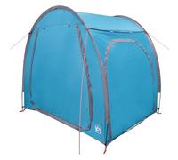 vidaXL Tienda de Almacenamiento Grande para Bicicletas de Camping | Impermeable, Hecha de Tela de poliéster Resistente, fácil de Montar con Anclajes al Suelo, Tiene Mucho Espacio para Varias bicicle