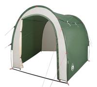 vidaXL Tienda de Almacenamiento Impermeable, Cobertizo Refugio de Camping, Carpa de Campaña de Exterior, Toldo para Senderismo, Verde