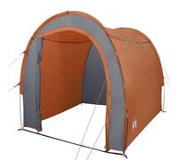 vidaXL Tienda de Almacenamiento Impermeable, Toldo de Campaña Senderismo, Carpa Portátil de Exterior, Organizador de Camping, Naranja