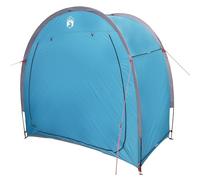 vidaXL Tienda de Almacenamiento para Bicicletas de Camping Resistente en Azul de | Diseño Impermeable y Transpirable. Se Arma fácil con Cierre de Cremallera, Ideal para Usar al Aire Libre en Verano.