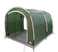 vidaXL Tienda de Almacenamiento para Bicicletas Outdoor Verde en Poliéster, con Cierre de Cremallera. Tamaño: 268 x 240 x 191 cm. Es Impermeable, Plegable y Ligera, Temporada de CAM