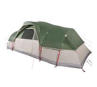 vidaXL Tienda de campaña Familiar iglú 11 Personas Impermeable Verde, Tienda de campaña, Tienda de jardín, Refugio de Exterior, Tienda de Camping