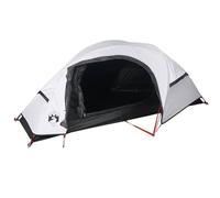 vidaXL Tienda de campaña iglú 1 Persona Tela Opaca Impermeable Blanco, Tienda de campaña, Tienda, Refugio de Camping, Tienda de campaña