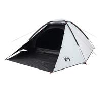 vidaXL Tienda de campaña iglú 2 Personas Tela Opaca Impermeable Blanco