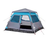 vidaXL Tienda de campaña iglú 4 Personas Apertura rápida Azul, Tienda de campaña, Tienda, Refugio de Camping, Tienda de campaña, Tienda de jardín