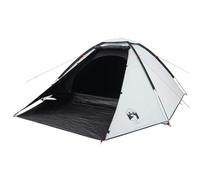 vidaXL Tienda de campaña iglú 4 Personas Tela Opaca Impermeable Blanco, Tienda de campaña, Tienda, Refugio de Camping, Tienda de campaña