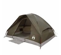 vidaXL Tienda de campaña iglú para 2 Personas Impermeable marrón