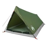 vidaXL Tienda de campaña para 2 Personas Impermeable Verde Oliva