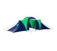 vidaXL Tienda de Campaña para 9 Personas Carpa de Camping Viaje Exterior Tela