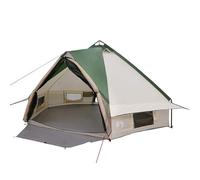 vidaXL Tienda de campaña Tipo Teepee para 6 Personas con Techo Verde y,