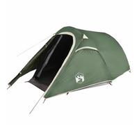 vidaXL Tienda de campaña túnel para 2 Personas Impermeable Verde, Tienda de campaña, Refugio de Camping, Refugio de jardín, Tienda de jardín