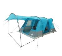 vidaXL Tienda de campaña túnel para 5 Personas Impermeable Azul