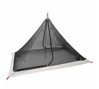 vidaXL Tienda de Camping en Forma de pirámide para una Persona. Resistente al Viento y Ligera, con Cierre de Cremallera y Malla Senderismo de Verano, fácil de Montar y Llevar. Idea