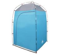 vidaXL Tienda de Ducha Impermeable Azul