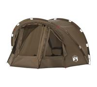 vidaXL Tienda de Pesca 4 Personas Impermeable Verde Oliva, Tienda de campaña, Refugio de Pesca, Refugio de Camping, Tienda de Camping