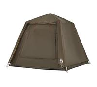 vidaXL Tienda de Pesca para 4 Personas Apertura rápida Verde Oliva, Tienda de campaña, Refugio de Pesca, Refugio de Camping, Tienda de Camping
