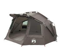 vidaXL Tienda de Pesca para 5 Personas Impermeable Gris