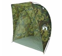 vidaXL Tienda de Pesca Impermeable Camuflaje