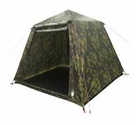 vidaXL Tienda de Pesca rápida Camuflaje Claro 4 Personas