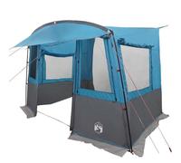 vidaXL Tienda de portón Trasero para Caravana Azul 352 x 250 x 240 cm, Tienda de jardín y terraza, diseño Rectangular, Resistente al UV, Repelente al Agua, a Prueba de Viento, fácil de Montar