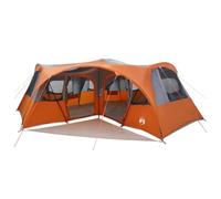 vidaXL Tienda familiar con moscas de lluvia, impermeable, para 6 personas, moderna tienda familiar para 6 personas, cubierta de camping, amplio equipamiento al aire libre, resistente al agua, 3