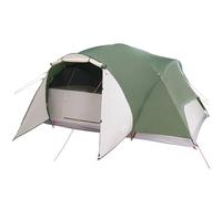 vidaXL Tienda Familiar Crossvent para 8 Personas Impermeable, Toldo Portátil de Senderismo, Refugio de Camping, Carpa de Exterior, Verde