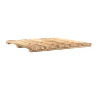 vidaXL Tile de Decking 6 pcs Marrón 50x50 cm Pino Impregnado Marrón, Jardín y Terraza, Losa de Deck Cuadrada Moderna,Resistente a la Pudrición para Superficie de Piscina y Patio