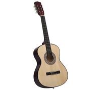 vidaXL Tilo Guitarra clásica para principiantes y niños Instrumento de aprendizaje musical Músico Amateur 3/4 36"