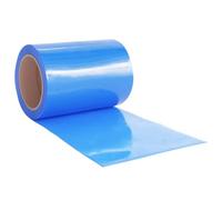 vidaXL Tira de Cortina para Puertas PVC Azul 300x2,6 mm 10 m